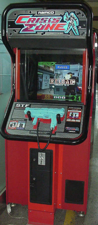crisis zone arcade machine